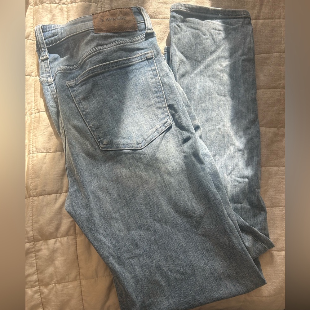 Men’s Express Light Blue Denim Pants
